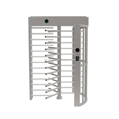 304 / 316 304 Stainless Steel RFID Access Control System Full Height Turnstile